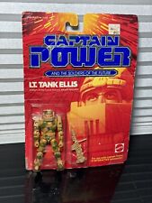 Lt. Tank Ellis CAPTAIN POWER 1987 Mattel Action Figure