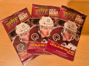 NEU Upper Deck 2020/21 Extended Series Hockey NHL Cards HOBBY Packs 3x - Bild 1 von 1