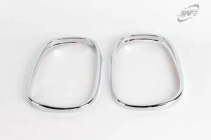 For Ssangyong Rexton 2003 - 2013 Chrome Door Wing Mirror Rings Trim Set - Picture 1 of 5