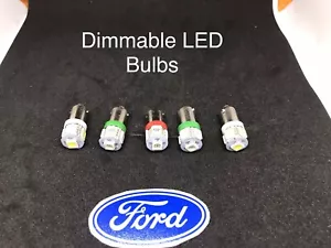 1968-1969 Ford Trucks Dimming Instrument Cluster LED Bulbs. F100 F250 F350 - Picture 1 of 5