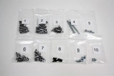 1966 Chevrolet Chevelle/Malibu Coupe Interior Screw Kit  - Image 1 of 2