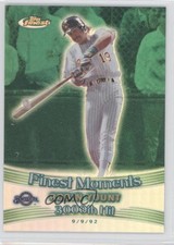2001 Topps Finest Finest Moments Refractor Robin Yount #FM22 HOF