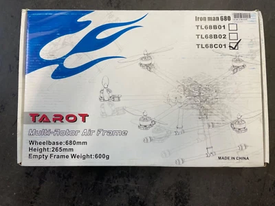 Tarot Iron Man FY690S klappbarer Carbon Hexacopter Rahmen Durchm. 685mm TL68C01 - Bild 1 von 4