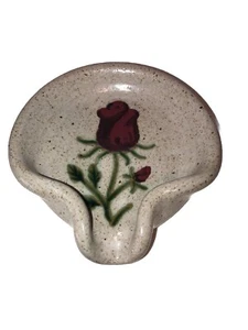 Cucchiaio rosa singolo in ceramica firmato resto bellissimo - Foto 1 di 8
