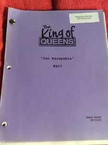 THE KING OF QUEENS ORIGINAL SCRIPT INN ESCAPABLE 807 KEVIN JAMES REMINI STILLER - Bild 1 von 11