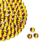 Golden Rhinestone Hotfix / Iron on / Glue on Gems size 2,3,4,5,6mm