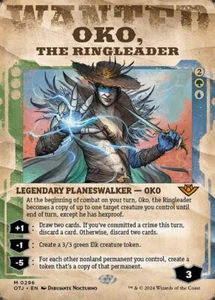 MTG OKO, THE RINGLEADER 296 EXC - OKO, IL CAPOBANDA - OTJ X EN - MAGIC - Imagen 1 de 1