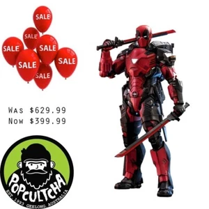 Deadpool - Armorized Deadpool 1/6th Scale Die-Cast Hot Toys Action Figure - Picture 1 of 8