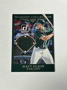 2017 Panini Donruss Diamond Collection Matt Olson Jersey Relic DC-MO Braves