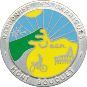 RANDONNEE des GARRIGUES, MONT BOUQUET, G.C.N,dos lisse, Fraisse Paris (8217) - Picture 1 of 2