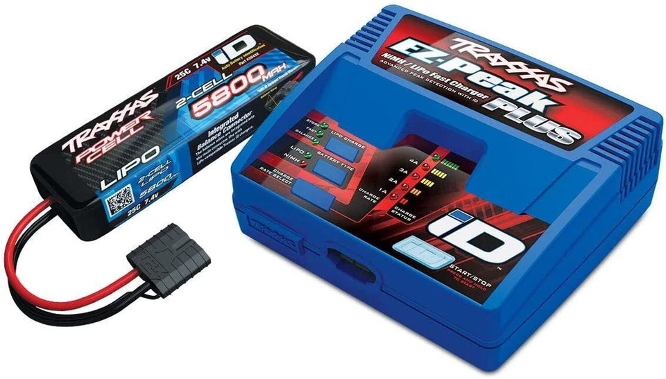 Traxxas EZ Peak Plus, 4A und 2S 5800mAh Akku Combo TRX2992GX - Bild 1 von 1