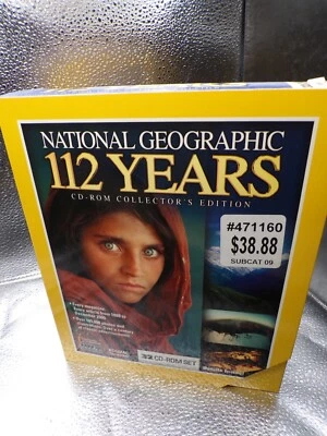 National Geographic CD ROM Complete Set 112 Years WIN 95/98/ME/2000 - Image 1 of 4