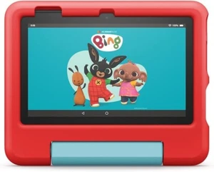 Amazon Fire 7 Kids Tablet | 12th Gen | 16GB | Age 3-7 | RRP £114 | Red | New - Picture 1 of 6