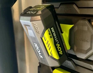 40V Battery Mount for Ryobi Link with Optional 25° Tilt - 3D Printed - Picture 1 of 5