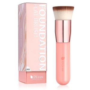 Foundation Brush for Liquid Makeup, Self Tanner Brush Flat Top Kabuki Profession - Picture 1 of 12