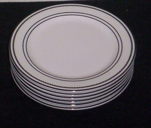 RALPH LAUREN Spectator B&B Snack Plates Set of 6 New - Picture 1 of 1