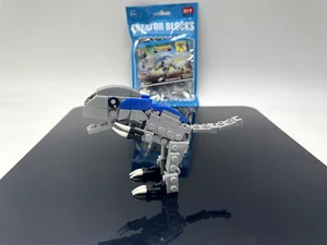 Dinosaurio Transformers Bloques de Construcción Juguete Velociraptor Hágalo Usted Mismo Bloque Niño Regalo 65 Piezas - Imagen 1 de 2