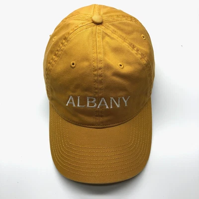 Gorra de Béisbol Albany The Game Amarilla Mostaza Unisex OSFM Correa Ajustable Foto 1 de 4