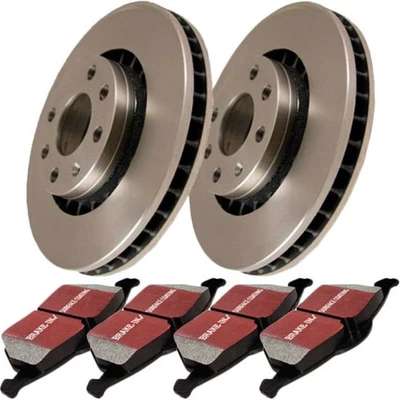 EBC S1KR1116 Brake Disc and Pad Kits 2-Wheel Set Rear for Civic Sedan Integra - Image 1 of 2