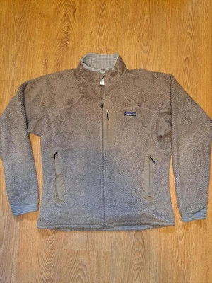 VINTAGE Patagonia R High Pile Fleece Jacket Mens Large Brown - Image 1 of 4