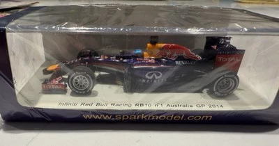 Spark S3085 Red Bull RB10 #1 Australian GP 2014 - Sebastian Vettel 1/43 Scale - Image 1 of 4