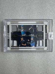 2024 Panini Three and Two-Franchise Futures Memorabilia Quad-Yankees 32/32 - Picture 1 of 10