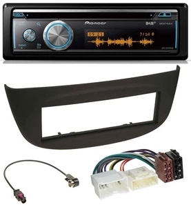 Pioneer MP3 DAB USB CD Bluetooth Autoradio für Renault Twingo ab 2012 schwarz - Bild 1 von 8