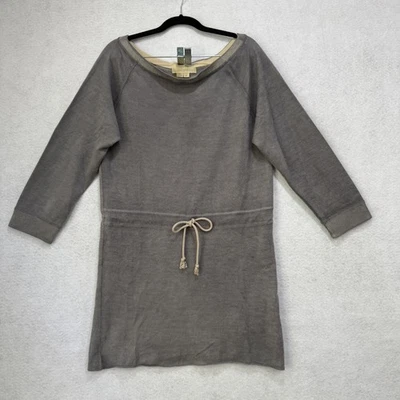 Alexander Wang Sweater Dress Womens XS Gray 100% Cashmere Belted Tunic Pullover - Image 1 of 4
