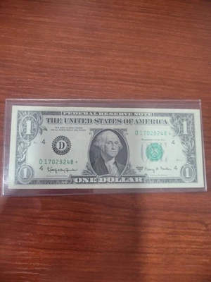 1963A $ 1 One Dollar Star ⭐️ Note D17028248* - Image 1 of 4