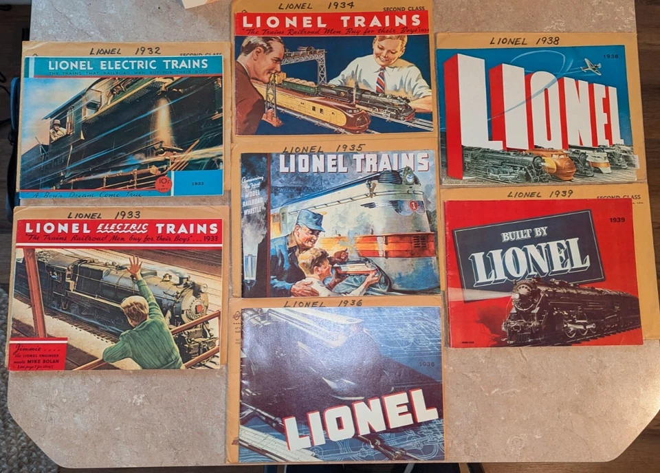 (7) LIONEL MODELO TRENES TREN SURTIDO VINTAGE CATÁLOGOS MINORISTAS FOLLETOS lote 2 Foto 1 de 4
