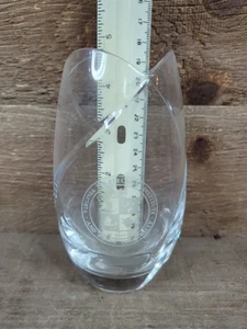 Mikasa Tulip Vase/Glass Virginia Tech University - Picture 1 of 7