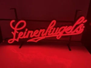 Leinenkugel’s Bier LED beleuchtetes Barschild neu im Karton 24 x 12 - Bild 1 von 9