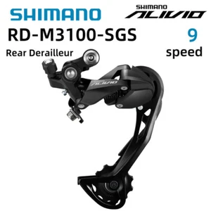 SHIMANO ALIVIO M3100 Rear Derailleurs Shifter Lever 3X9 Speed Mountain Bike - Picture 1 of 8