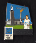 ATHENS 2004 OLYMPIC GAMES. TORCH RELAY PIN. INTERNATIONAL CITIES. STOCKHOLM