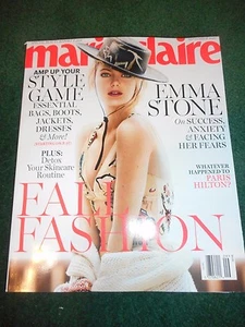 EMMA STONE - MARIE CLAIRE MAGAZINE - SEPTEMBER 2017 - NO LABEL - Picture 1 of 7