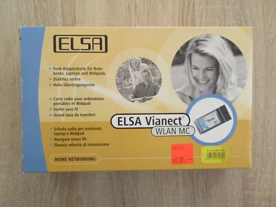 ELSA Vianect MC-11 WLAN PMCIA Karte( 5V, 16Bit) für Notebook Typ II, NOS Neuware - Bild 1 von 4