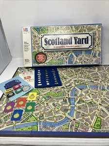 Vintage Scotland Yard Detective Board Game Milton Bradley 1985 COMPLETE - Picture 1 of 8