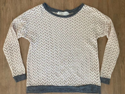 Vintage Havanna Crochet Sweater  Off-White  Women's Size Small - Image 1 of 4