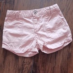 ZARA GIRLS SHORTS 5 POCKET STYLE PINK-SIZE 4 - Picture 1 of 3