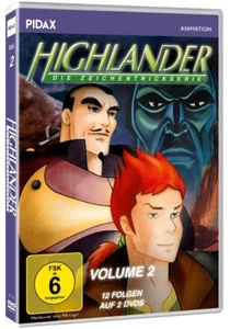 Highlander - Die Zeichentrickserie, Vol. 2 - Weitere 12 Folgen DVD 2 Discs - Picture 1 of 5