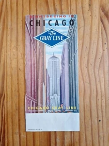 Sightseeing in Chicago The Gray Line Broschüre Terminal Bus Tour - Bild 1 von 7