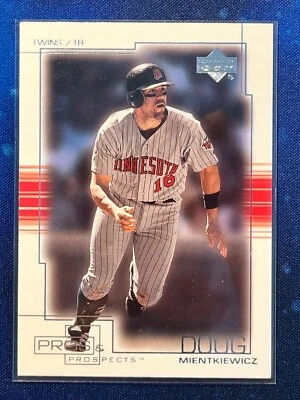 2001 Upper Deck Baseball Pros and Prospects #32 Doug Mientkiewicz - Image 1 of 2