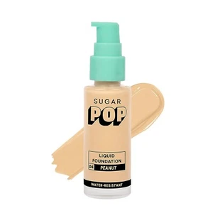 SUGAR POP Liquid Foundation – 04 Peanut for Medium to Wheatish Skin Tone | 30ml - Picture 1 of 7