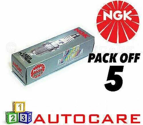 Bujías láser NGK Platinum para Volvo XC70 Cross Country XC90 I #3500 5pk Foto 1 de 1