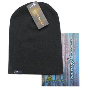 Slouch Beanie Hat Winter Cap for Men or Women Many Colors Black - Picture 1 of 5