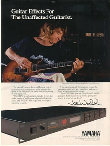Joe Walsh 1989 Ad- Yamaha  Advertisement - Picture 1 of 1