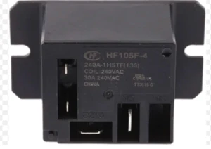 Hongfa HF105F-4/240A1HSTF Power Relay, 240V ac Coil, 30A Switching Current - Picture 1 of 3