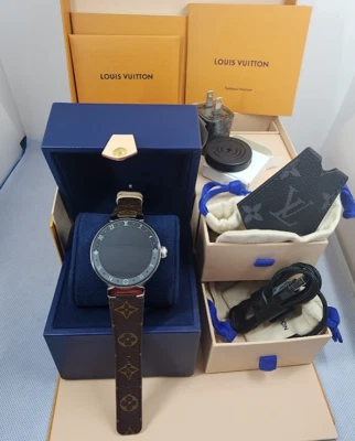 Louis Vuitton Tambour Smart Watch Generation 2 with brand new monogram strap - Image 1 of 4