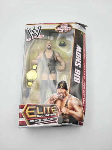 WWE Wrestling Elite Collection Series 22 Big Show Action Figure w/ Belt & Hat Cover