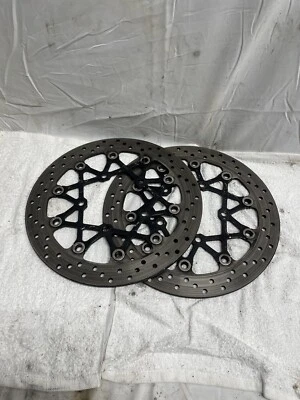 2007-2008 Suzuki GSXR1000 GSXR 1000 Front Brake Disc Rotors 07 08 Foto 1 de 4